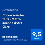 Cocon Sous Les Toits - Metro Jeanne D\'Arc - Gare